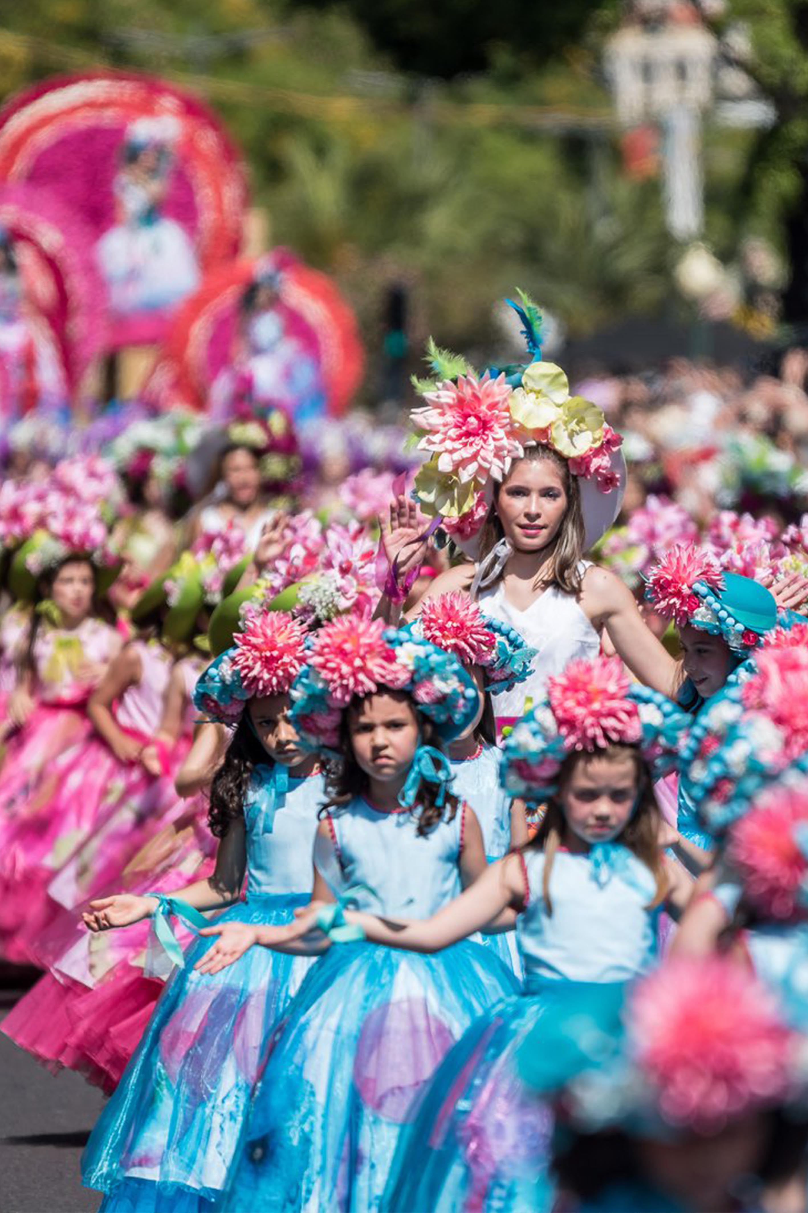 Tapetes florais no Funchal Festa da Flor
